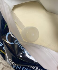 Collagen Peptides Powder 5lb (80oz) Pouch - Clean Collagen® - Unflavored, Grass Fed, Paleo, Non GMO, Kosher - Highly Soluble Protein 5 Pound (Pack of 1) 43 61zDT3VL zL