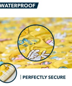 Portable Changing Pad for Home & Travel – Waterproof Reusable Extra Large Size 31.5"x25.5'' Baby Changing Mat with Reinforced Double Seams -Change Diaper On The Go - Unisex Boys&Girls-Storage Bag 27 61zDTucK7YL