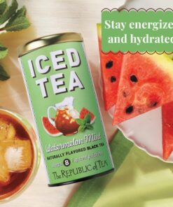 Alternative view of The Republic of Tea Iced Tea Watermelon Mint, 8 Count, Premium Fine Black Tea 8 Count (Pack of 1)