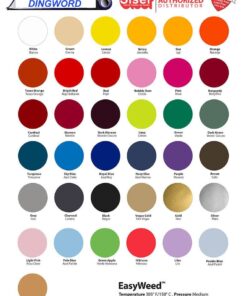 Alternative view of Siser Easyweed 12" x 15" Heat Transfer Vinyl Sheet, Iron ON T-Shirt Heat Transfer, Craft Garment (1 Sheet, Orange) 1 Sheet