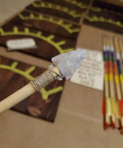 Set Of 50 Indian Arrowheads Agate New Replica 1/2 " - 1 1/2 " L 21 61zEocbPZJL