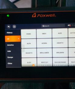 Upgrade of FOXWELL NT604 Elite Car Scanner NT706 OBD2 Scanner ABS Airbag Engine Transmission Battery Monitor Scan Tools, 5.5" Android 9.0 Tablet WiFi Code Reader for Checking Engine SRS ABS Light 68 61zFMZK8ZqL
