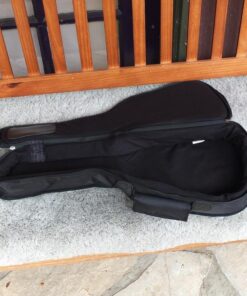 Hola! Heavy Duty SOPRANO (up to 21.5 Inch) Ukulele Gig Bag with 15mm Padding Black 44 61zFbM9nb4L