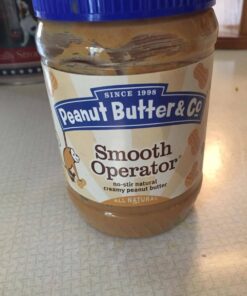 Peanut Butter & Co. Smooth Operator Peanut Butter, Non-GMO Project Verified, Gluten Free, Vegan, 16 Ounce (Pack of 6) 16 Ounce (Pack of 6) 21 61zI6Au6ASL