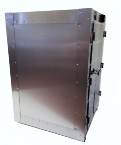 Alternative view of HeatMax 19x19x29 Commercial Food Pizza Pastry Patty Catering Hot Box Countertop Warmer Case, Great for up to 16" Pizza Fund Raising, Shelf is 16"Wx 18.5"D - Made in USA with Service and Support