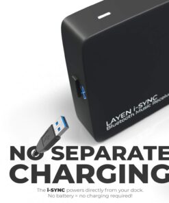 LAYEN i-SYNC - 30 Pin Bluetooth Adapter Receiver for Bose SoundDock and Other 30pin iPod iPhone Music Docking Stations, Hi-Fi, Stereo and Speakers (Not for Cars) 23 61zKz IpBxL