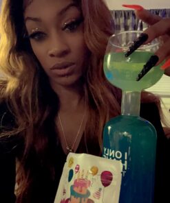 BigMouth Inc. Wine Bottle Glass - “I Only Have Time for 1 Glass of Wine”, Large Wine Glass, Holds an entire 750mL Bottle of Wine One Glass 14 61zL3KH28pL