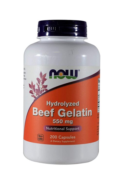 Now Foods Beef Gelatin Hydrolyzed Pack of 2 400