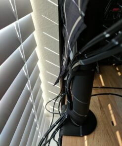 VELCRO Brand ONE-WRAP Cable Ties | 25Pk | 8 x 1/2" Black Cord Organization Straps | Thin Pre-Cut Design | Wire Management for Organizing Home, Office and Data Centers 45 61zMmT1izKL