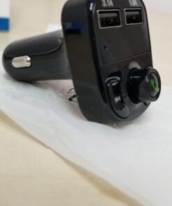 Handsfree Call Car Charger,Wireless Bluetooth FM Transmitter Radio Receiver,Mp3 Audio Music Stereo Adapter,Dual USB Port Charger Compatible for All Smartphones,Samsung Galaxy,LG,HTC,etc. 54 61zNJu5biL