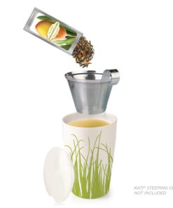 Tea Forte Single Steeps Loose Leaf Tea Sampler, Assorted Variety Box, Single Serve Pouches (Assorted - Tea Tasting), 15 Count (Pack of 1) 21 61zNZFBrY0L