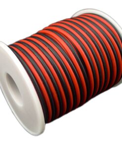 RGBSIGHT 40FT 18 Gauge Extension Cable 18AWG 2pin 2 Color Red Black Stand Electrical Wire Conductor Line Flexible Extension Cord for LED Ribbon Strip Tape Lights Tinned Copper Wire 7 61zP3XHgYhL