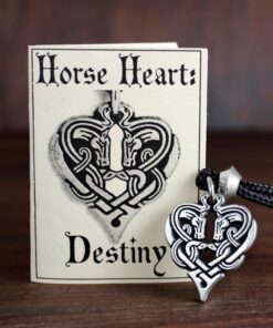 Pewter Horse Heart of Destiny Celtic Knot Epona Pendant 6 61zPUOJKX5L