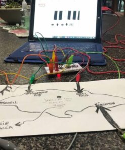 Makey Makey STEM Kit from JoyLabz - Hands-on Technology Learning Fun - Science Education - 1000s of Engineering and Computer Coding Activities Red 33 61zPhgDrhCL