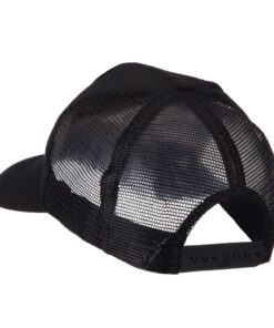 Alternative view of e4Hats.com Skull and Choppers Embroidered Military Patched Mesh Cap One Size Large Skull