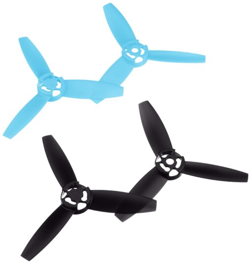 Parrot Bebop Drone Propellers, Blue black-blue