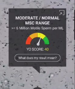 YO Home Sperm Test | at-Home Fertility Test Kit for Men | Check Motile Sperm Concentration with 97% Accuracy | Fast Results Using Your Smartphone | Includes 2 Tests | Private, Convenient, Easy to Use 24 61zQO1WvR1L