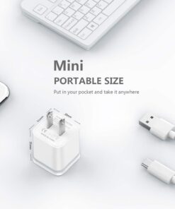 LUOATIP iPhone Charger Cable 3ft 6ft 10ft with Wall Plug, 5-Pack Long Charging Cord + Dual Port USB Block Cube Adapter Replacement for iPhone 11 XS/XS Max/XR/X 8/7/6/6S Plus SE/5S/5C, Pad, Pod 14 61zQXNPviNL