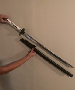 Sparkfoam Sword 39" Foam Samurai Sword White/Black Handle w/ scabbard Basara Masamune LET'S PARTY! 6 61zQfvRhE9L