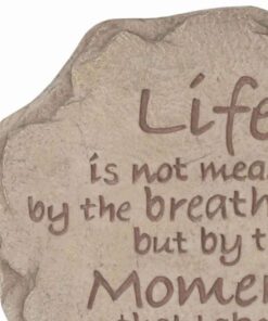 Spoontiques - Garden Décor - Life is Not Measured Stepping Stone - Decorative Stone for Garden 9 61zRxUIsqL