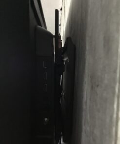 Pipishell UL Listed Tilt TV Wall Mount Bracket Low Profile for Most 23-55 Inch LED LCD OLED 4K Flat Curved TVs up to 99lbs Max VESA 400x400mm, 8° Tilting for Anti-Glaring, Fits 8-16 inch Wood Stud 32 61zSZRgvJL