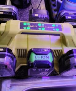 RYOBI P135 18V One+ 6 Port Lithium Ion Battery Supercharger (18V Batteries Not Included/Charger Only) 18 61zUqPHwTVL