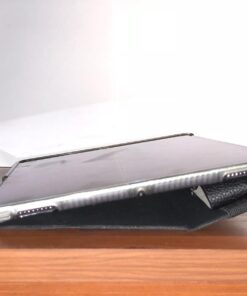 Fintie Pencil Holder with USB Adapter Pocket for Apple Pencil (USB-C) & Apple Pencil (1st / 2nd Generation), Premium Elastic Vegan Leather Sleeve Pouch Compatible with iPad Case, Black 71 61zV3luv0L 1