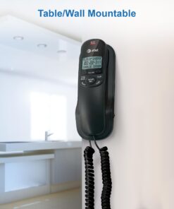 AT&T TR1909B Trimline Corded Phone with Caller ID, Black 27 61zWcOl9BjL