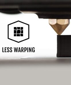 HATCHBOX ABS 3D Printer Filament, Dimensional Accuracy +/- 0.05 mm, 1 kg Spool, 3.00 mm, Black 14 61zYc3P0OOL 1