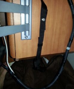 Ready America TV Travel Safety Straps For Wall, Easy Installation, Child Protection, Earthquake Proof, Strong & Secure, Heavy Duty, Prevents Tipping for RVs, Trailers, 2 Straps Included 7 61zYtzuRYWL