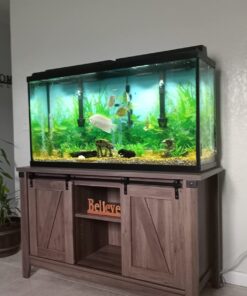 Penn-Plax Undergravel Aquarium Filter for 40-55 Gallon Tanks – Four 11.25” x 11.25” Plates – Under Gravel System for Clear, Clean Water – Safe for Freshwater and Saltwater Tanks 26 61za8VuaqOL