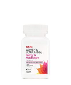 GNC Womens Ultra Mega Energy and Metabolism Multivitamin for Women, 90 Count, for Increased Energy, Metablism, and Calorie Burning 90 Count (Pack of 1) 14 61zbQjwRxIL