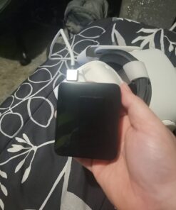 NIVRANA VR Battery Pack Compatible with Meta Quest 3 and Meta Quest 2 – High Speed 10,000mAh VR Power Bank Gives up to 8 Hours of Epic Uninterrupted Game Play – Accessory for Meta Quest 3 VR Headset 45 61zc4Lz98GL