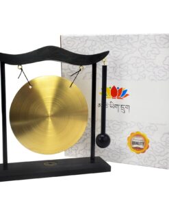 Feng Shui Brass Gong Desktop Zen Art for Fortune + Free Red String Bracelet H1301 15 61zcBtzi4dL