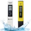 KETOTEK Digital Water TDS Meter PH Meter, PPM Tester has TDS-EC-Temp (3-in-1) and ±2% Accuracy, PH Tester with 0-14.00PH and 0.01 Accuracy, TDS PH Meters for Aquariums Water, Hydroponics, RO System 7 61zcWDK4CL