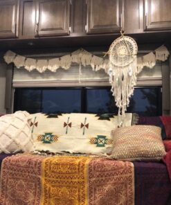 PHNAM Throw Blanket with Fringe for Couch Bed Soft Decorative Cozy Woven Knit Warm Bed Throws Reversible for Chair, Sofa, Living Room, Bedroom (51x63 inches)(B) 27 61zdulugqOL