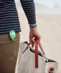 Snow Peak Titanium Spork - 0.6 Oz Anodized Green 24 61zg4MI6CgL