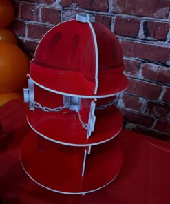 Fun Express Fire Hydrant Cupcake/Dessert Holder (3 Tiers) | Fire Truck | Fireman | Fire Fighter | Themed Birthday Party Supplies & Decor | Fire Department Event 31 61zgAg44gZL