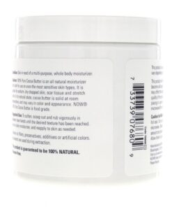 Now Foods Cocoa Butter (100% Pure) - 7 oz. (pack of 2) 11 61zhHe4 4L