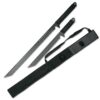 BladesUSA HK-1067 Twin Ninja Swords, Black, 18-Inch and 26-Inch Lengths 31 61zhHlVxWAL