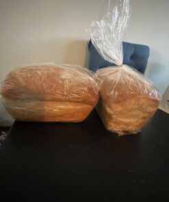 Bread Bags with Ties, Reusable, 100 Clear Bags and 100 Ties Standard Thickness 32 61zhg7MBPFL