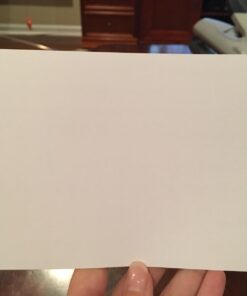 Ruled Index Cards, On 80lb Heavyweight Thick White Cover Stock. "100 Cards per pack" (5 x 8) 5 x 8 Inches 12 61zhlKLaQxL