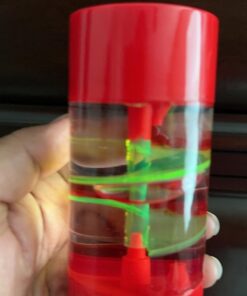 Big Mo's Toys Liquid Motion Spiral Timer Toy for Sensory Play - Relaxing Bubble Motion Autism ADHD Fidget Toy for Calming, Sensory Visual Relaxation Desk Toy, ONE Piece (Assorted) 23 61zi0ka5SJL