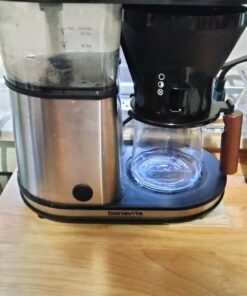 Bonavita 5 Cup Drip Coffee Maker Machine, One-Touch Pour Over Brewing w/Double Wall Thermal Carafe, SCA Certified, 1100 Watt, BPA Free, Dishwasher Safe, Stainless Steel, BV1500TS 30 61zmkJmpg1L