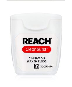 Reach Waxed Dental Floss, Cleanburst Cinnamon, 55 Yards (Pack of 4) 11 61zn1cDDoUL