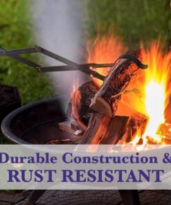 Epica Fireplace Tongs, 26" Long, Log Grabber 27 61znDFKskfL