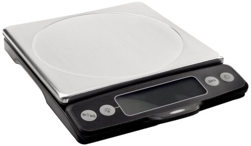 OXO Good Grips 11 Pound Food Scale with Pull-Out Display, Stainless Steel 1