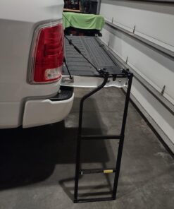 Traxion 5-100 Tailgate Ladder , Black 14.2" x 44" 49 61znQb6IUIL