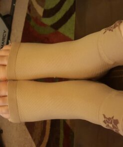 Bitly Plantar Fasciitis for Women & Men Socks Foot & Ankle Compression Sleeve, Nude, M Medium Beige 1 30 61znxHAh3EL