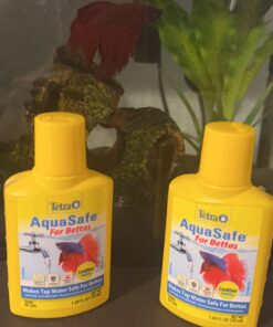 Tetra BettaSafe, aquarium Water Conditioner For Bettas, 1.69-Ounce, 50-Ml, Golds & Yellows, Model:16837 35 61zoxwLWBgL